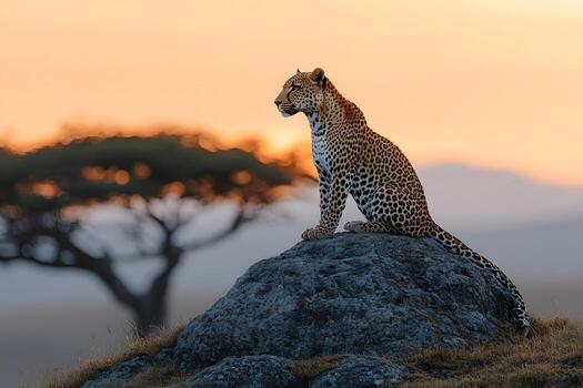 Serengeti Sunset